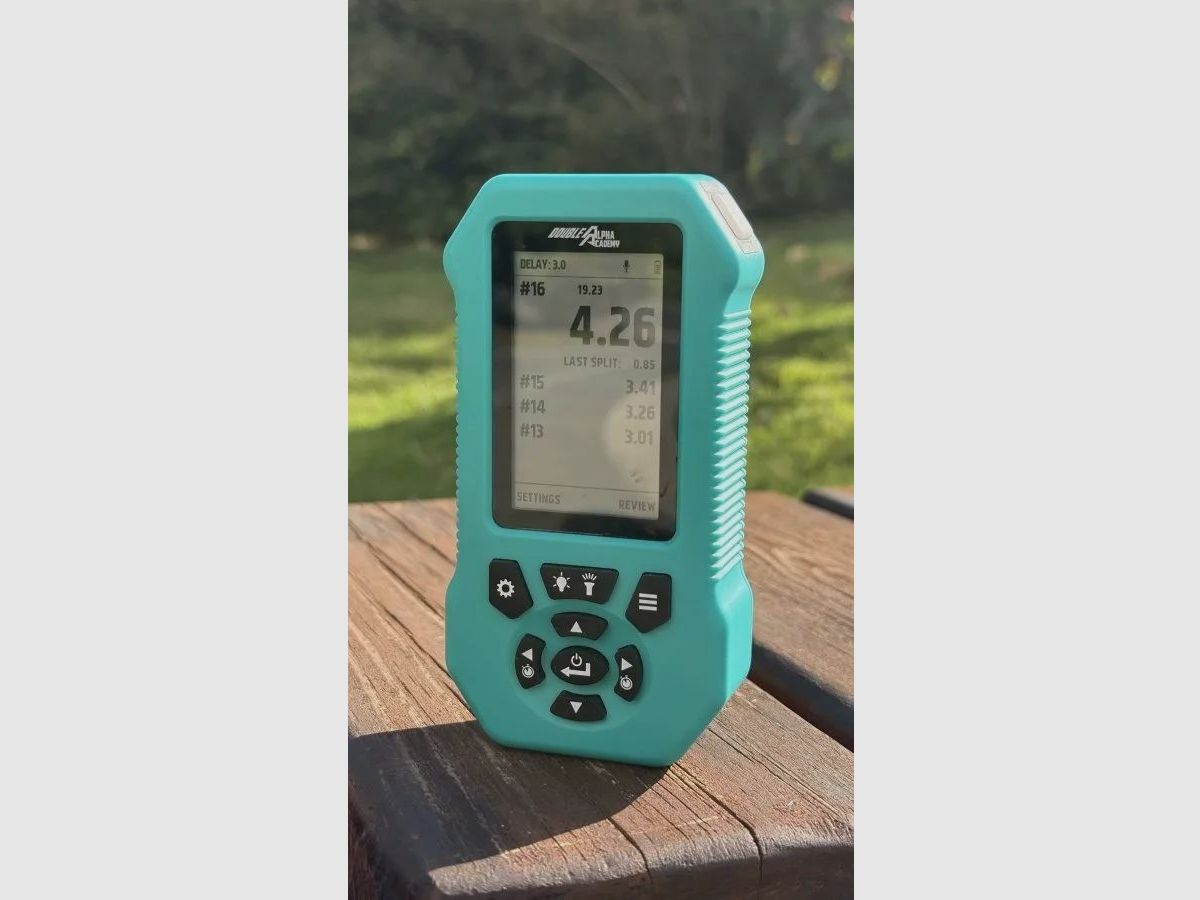 SHOT TIMER DOUBLE-ALPHA EDGE TEAL 104134, zdjęcie 3 z 5