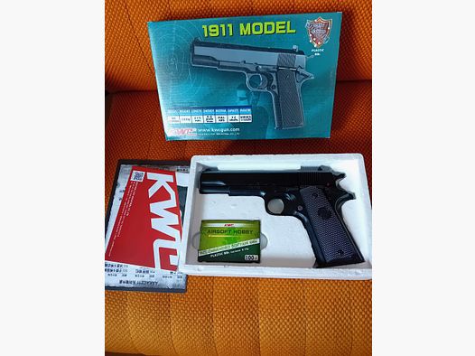  KWC 1911 Model Springer 6mm BB schwarz 