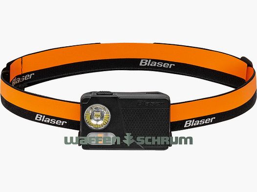 Lampe frontale Blaser HT 300 noire; Aluminium 300 lumens