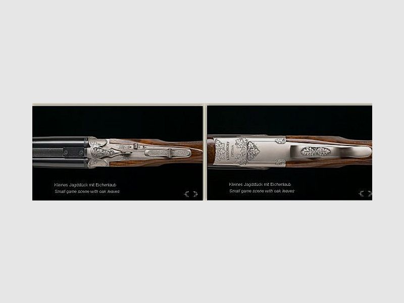 KRIEGHOFF Mehrpreis für Neuwaffe Gravur: 4 Kl. Jagd-Eichenlaub Optima-Ultra-Classic-Hubertus, Bild 2 von 2