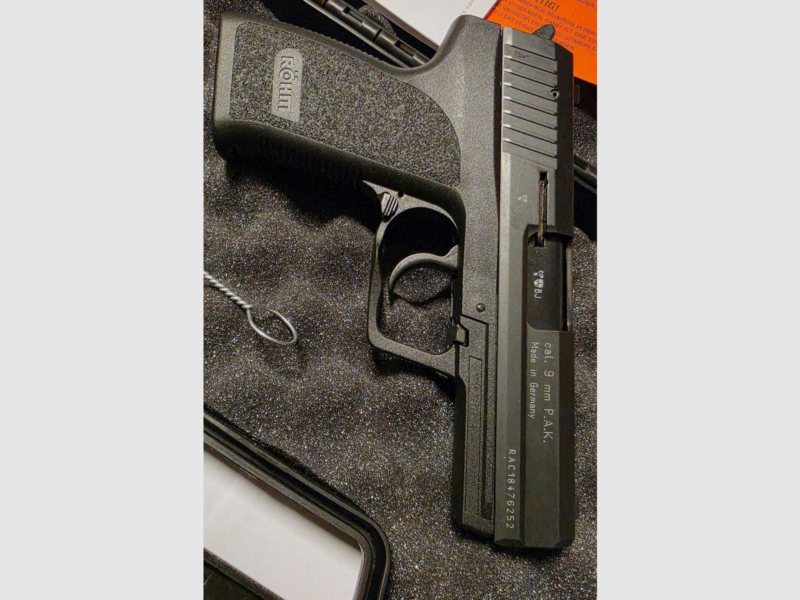 Röhm RG96  9mm PAK Schreckschuss SRS, Bild 3 von 4