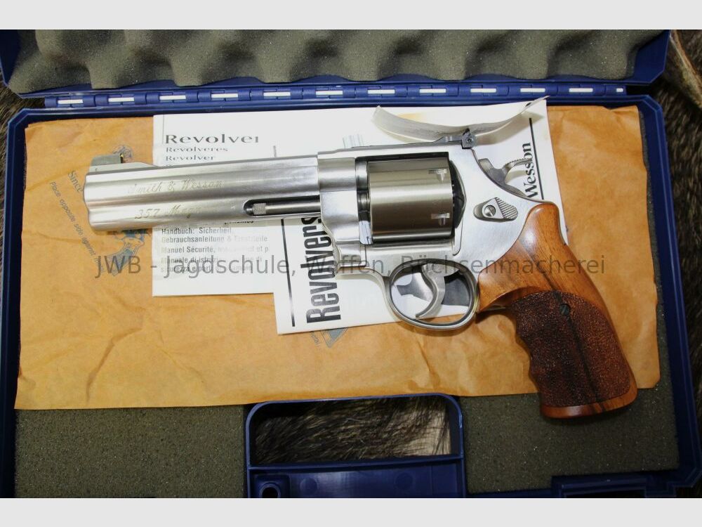 Smith & Wesson 627-2 Target Champion 6" Stainless .357Mag