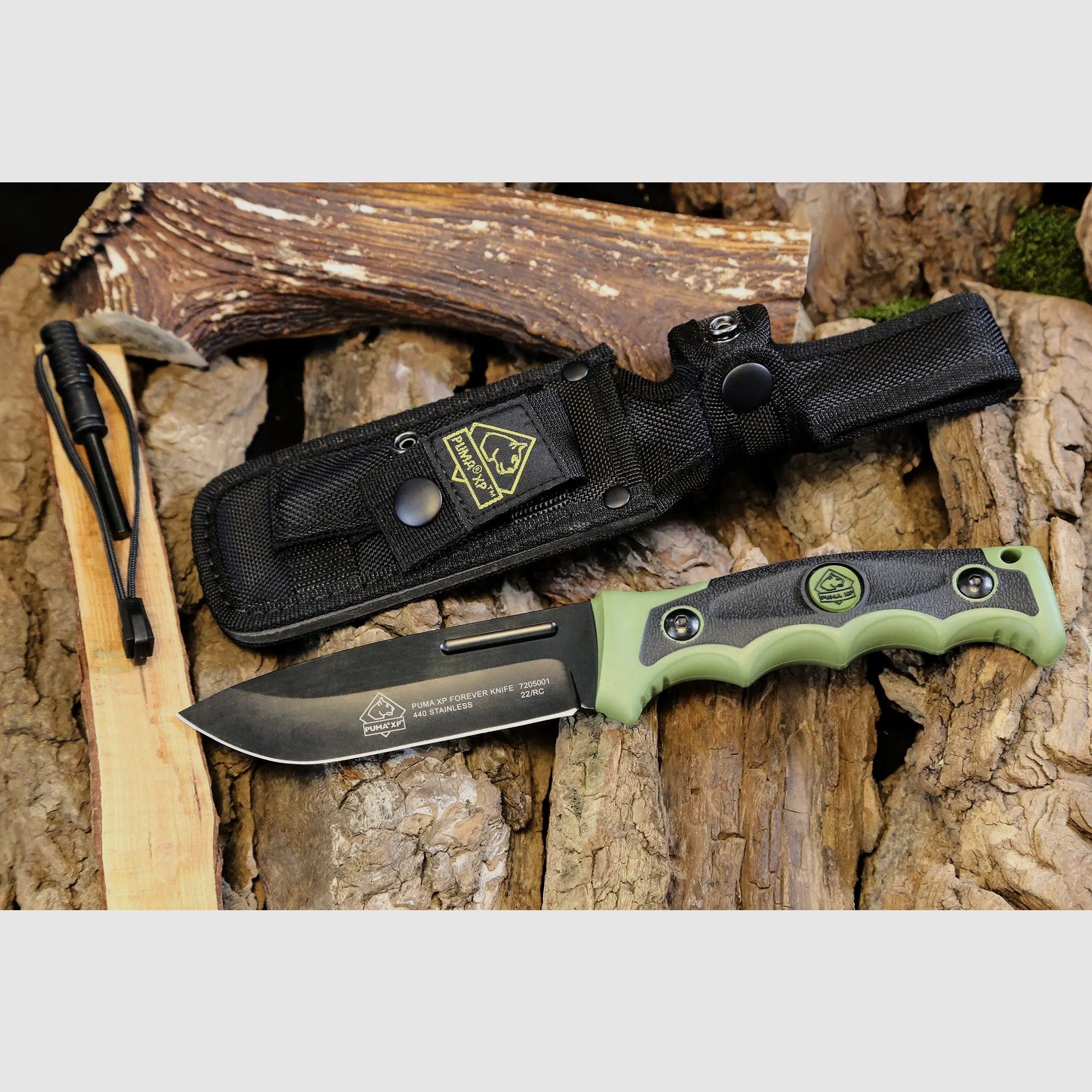 PUMA XP forever survival knife mit Feuerstarter