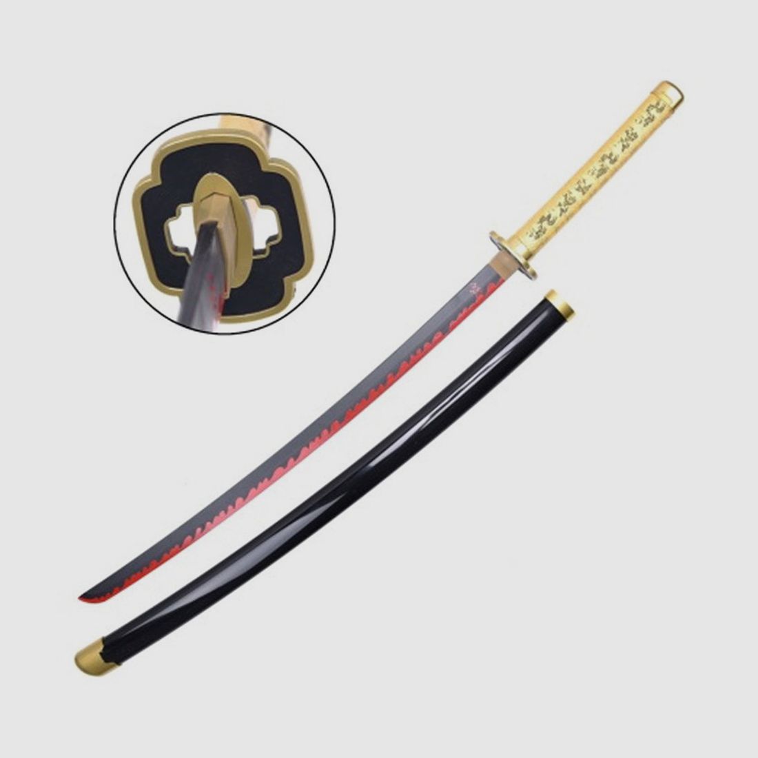 Bambus Katana Yoriichi Tsugikuni Demon Slayer