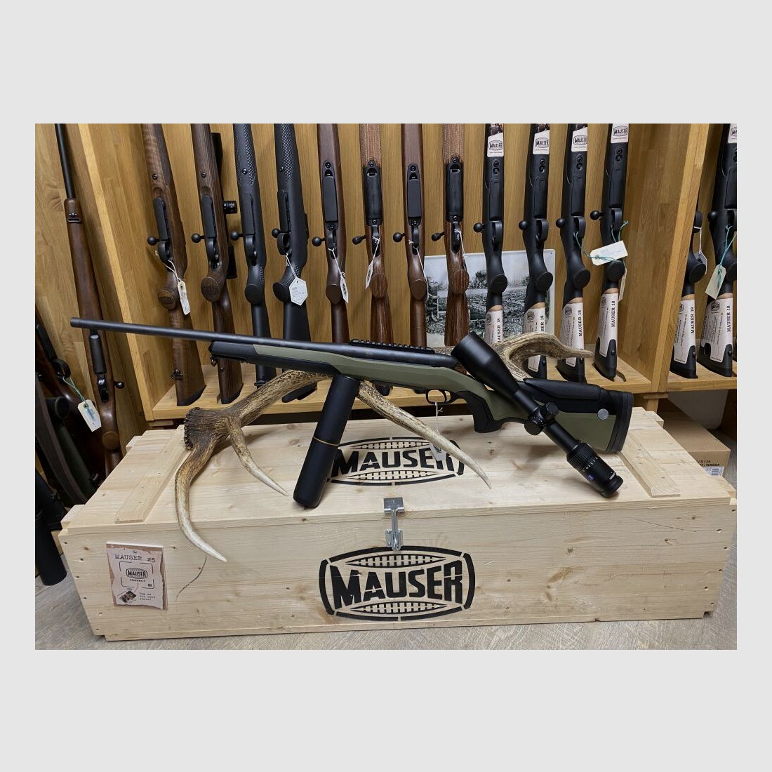 Steyr Mannlicher RMS Wild, con Zeiss Conquest V4 3-12x56