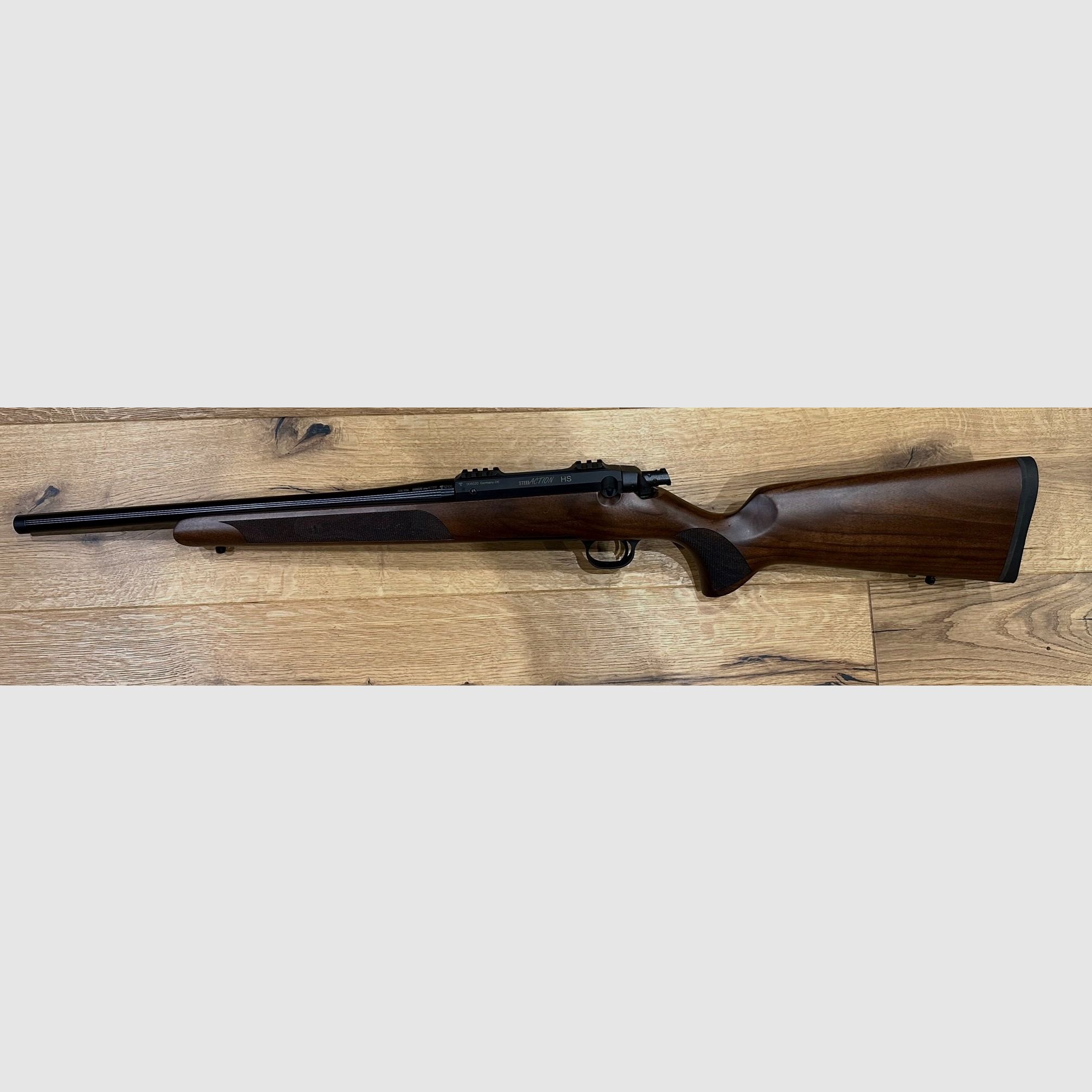 Steel Action Hunting Short HS Holzschaft