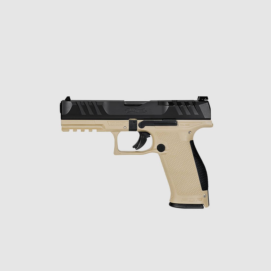 Walther – PDP Fullsize 4.5 / 2Tone Griffstück in FDE, Schlitten in schwarz, Bild 2 von 3