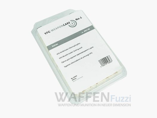 VFG tappi di insonorizzazione 250 pz .44 I .45