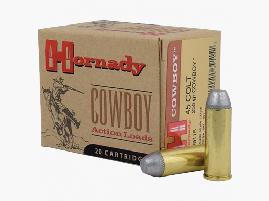 Hornady Custom .45 Colt LFN 255 grs Revolverpatronen