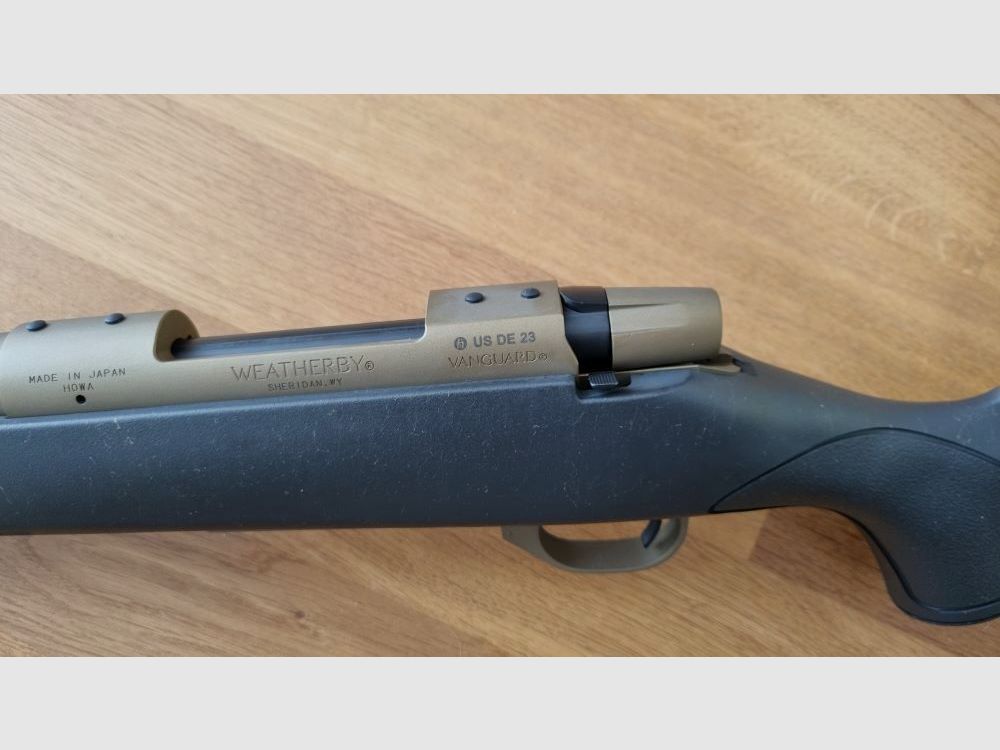 Weatherby Vanguard Weatherguard Brons, optioneel met Falke ZF