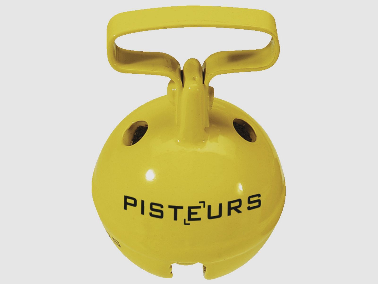 Grelot Pisteur mosiężny żółty średnica 37mm przejście 27mm