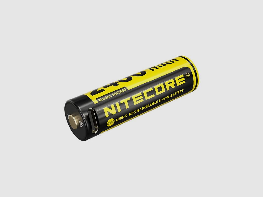 Piles AA Nitecore NH2400SB rechargeable lot de 4