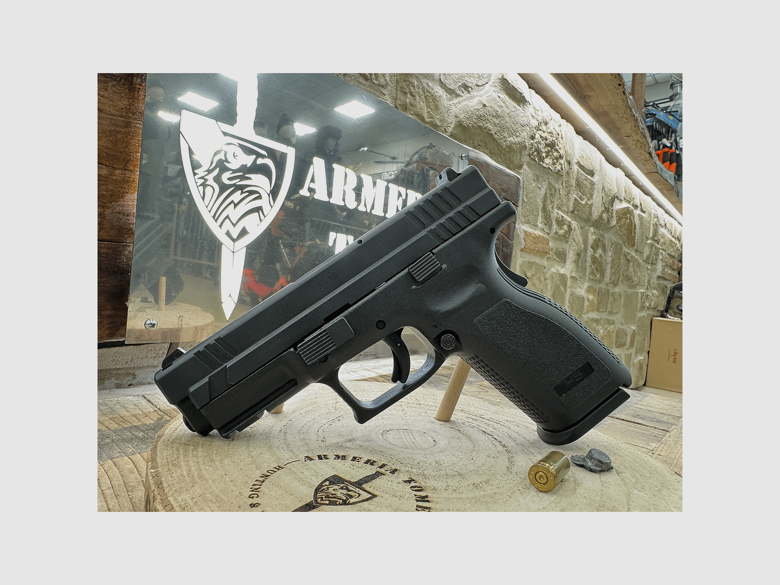USATO – PISTOLA – HS MOD. HS-9 cal. 9×19, immagine 1 di 6