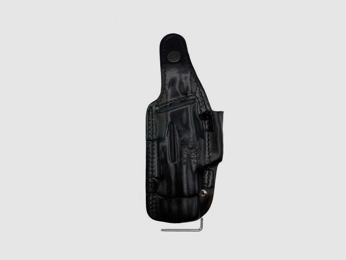 Schnellziehholster mit drei Tragepositionen Beretta APX /Compact/Centurion-Braun-Rechtshänder