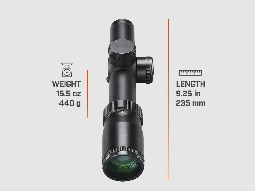 Bushnell Zielfernrohr Elite 4500 1-4x24 Multi-X Absehen 30mm