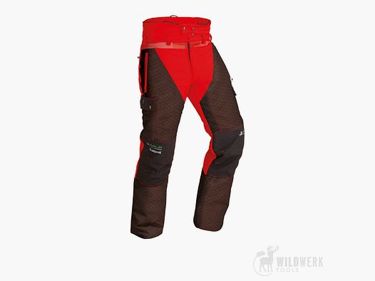 Pantalones de Seguimiento Pfanner, Color Rojo