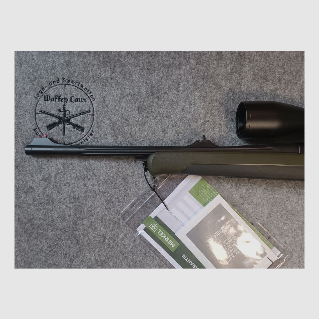 Merkel Modell Helix RX Speedster + ZF Swarovski Z6i 2,5-15x56 Dentler