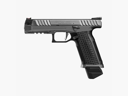 Laugo Arms Pistole Alien Creator Full Kit Grey/Black Threaded Barrel – 9 mm Para