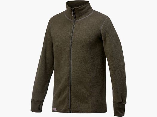 Woolpower Full Zip Jacket - 600 g, Pine green