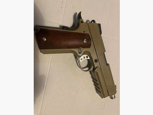 Pistolet à gaz Wei E Tech M1911 GBB 6mm DÉFECTUEUX Deko