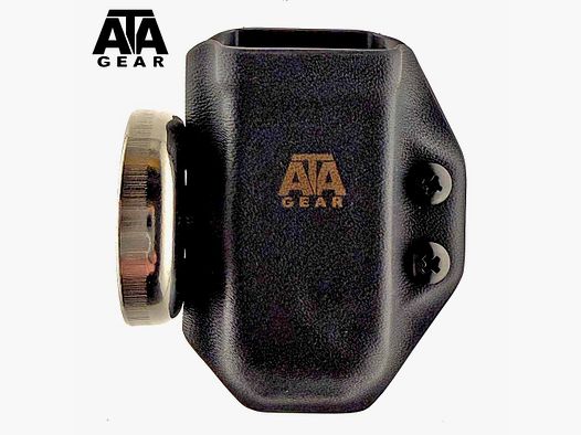 ATA-GEAR portacaricatore con magnete ver. 2 GLOCK 17/22/47 per destrimani nero