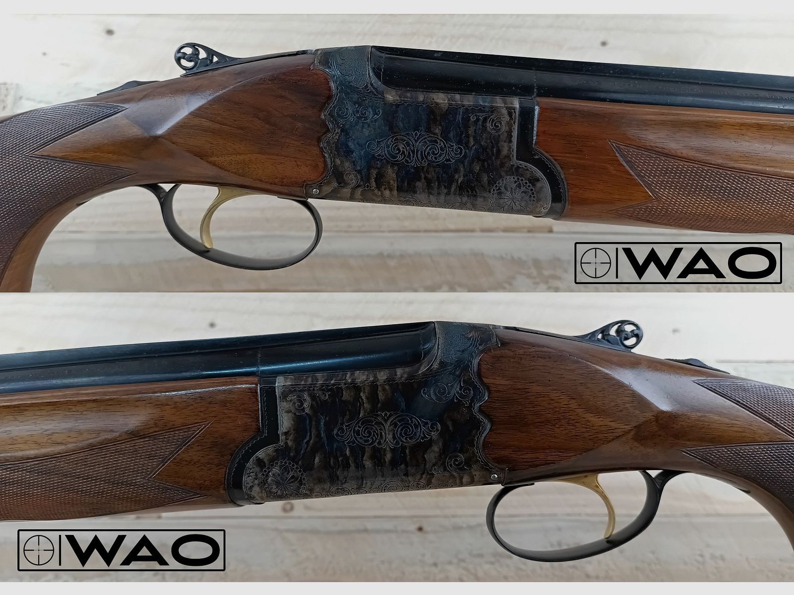 Bockdoppelflinte I.A.B. / Hege Olympic Trap, Kal. 12/70 *hochwertig*