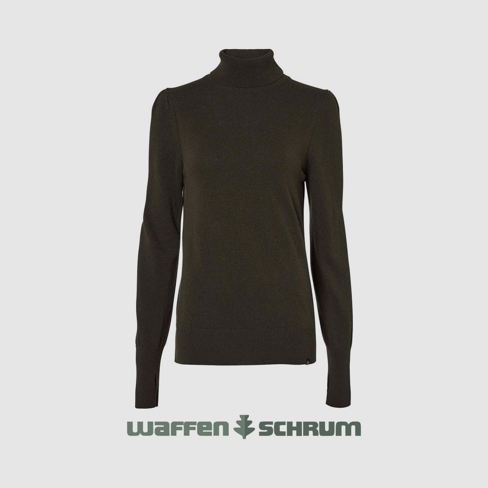 Chevalier Rollkragenpullover Agnes Leather Brown