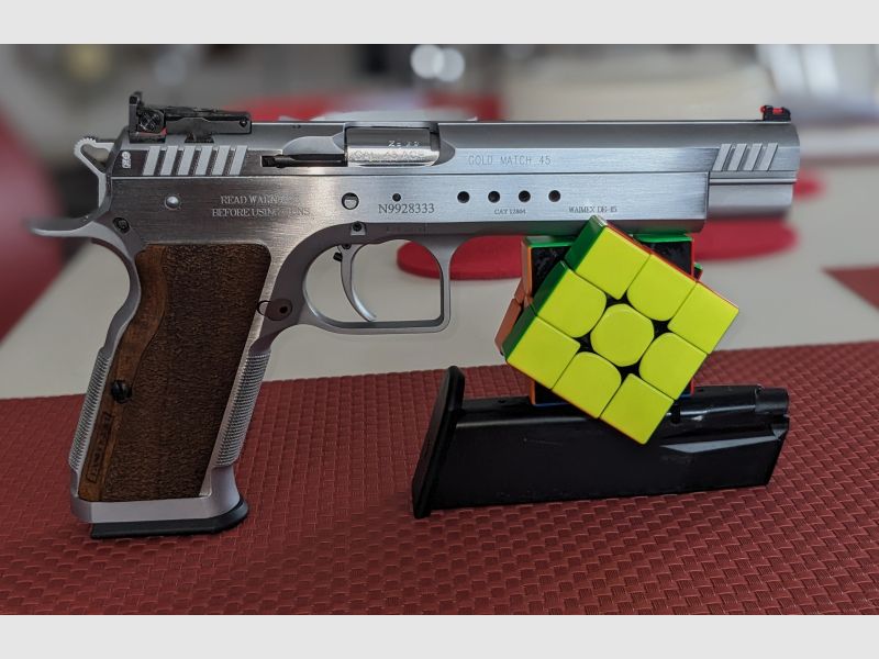 Tanfoglio Gold Match .45 acp. Sahne!!!