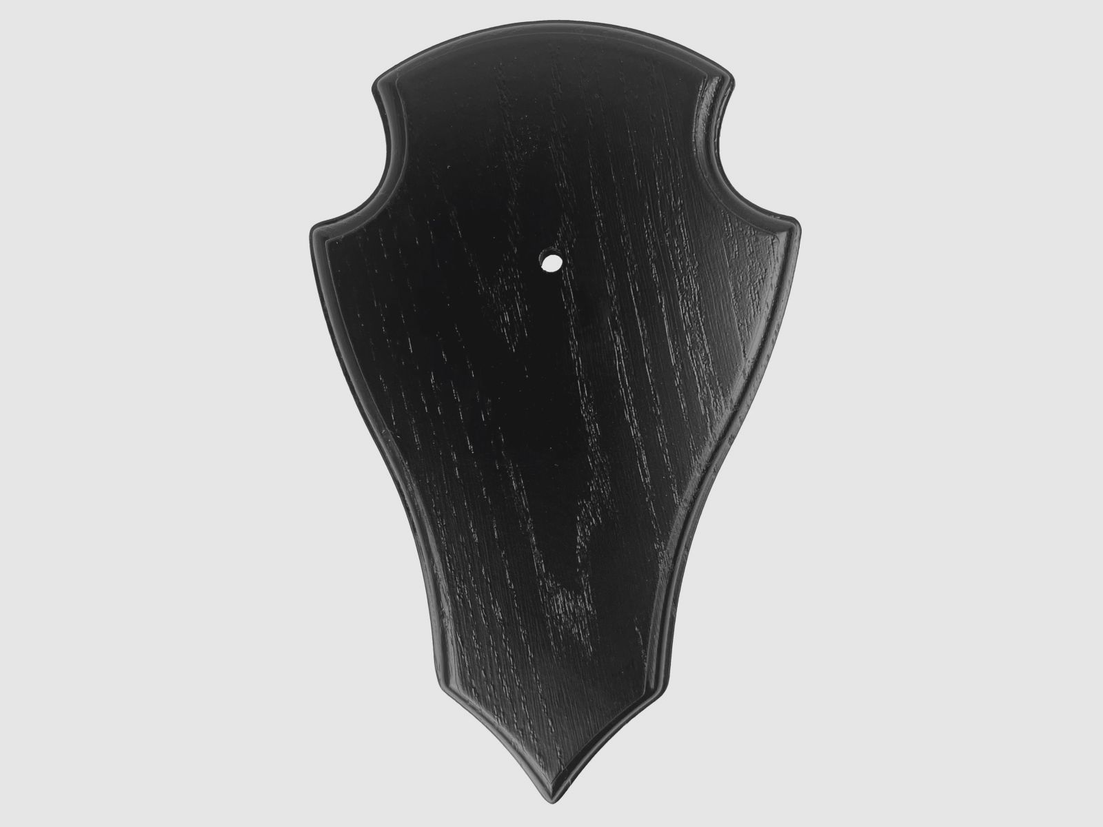 Panneau en bois de cerf 22x13 cm sombre pointu ou en pin