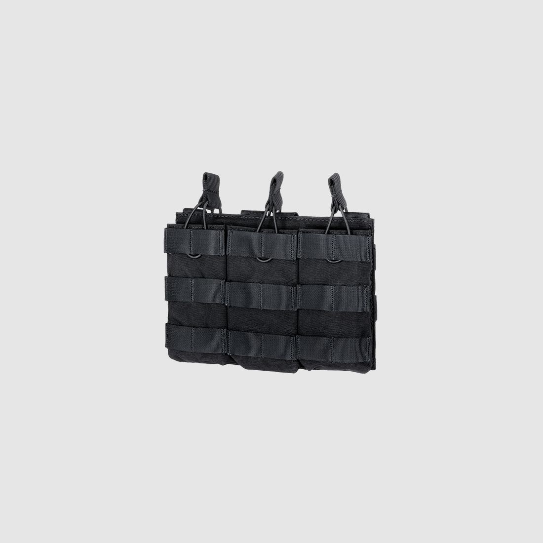 Modular Open Top Triple Mag Pouch For 5.56 - Black [8FIELDS PREMIUM]
