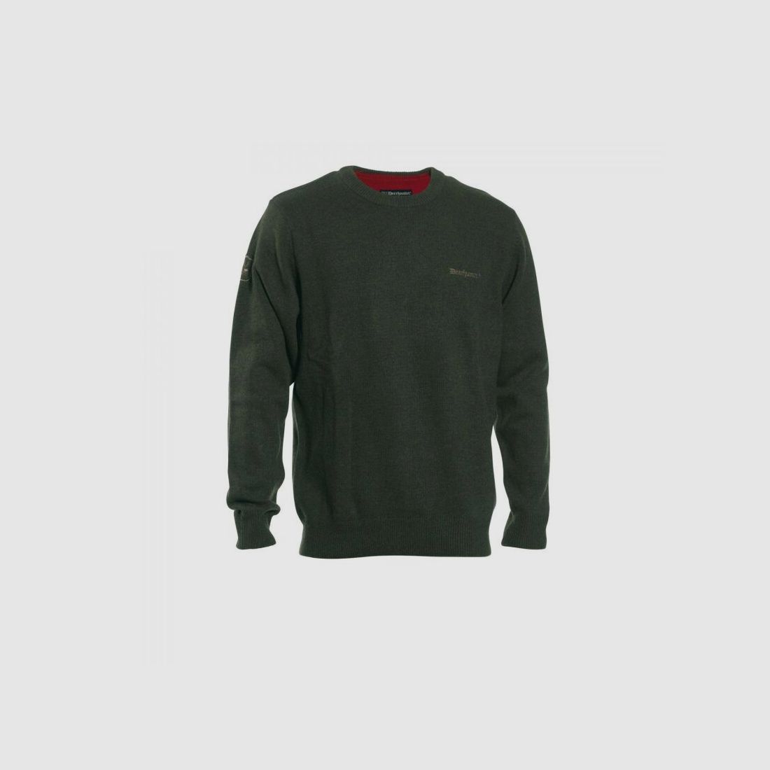 Deerhunter Pullover Hastings O-Hals grün