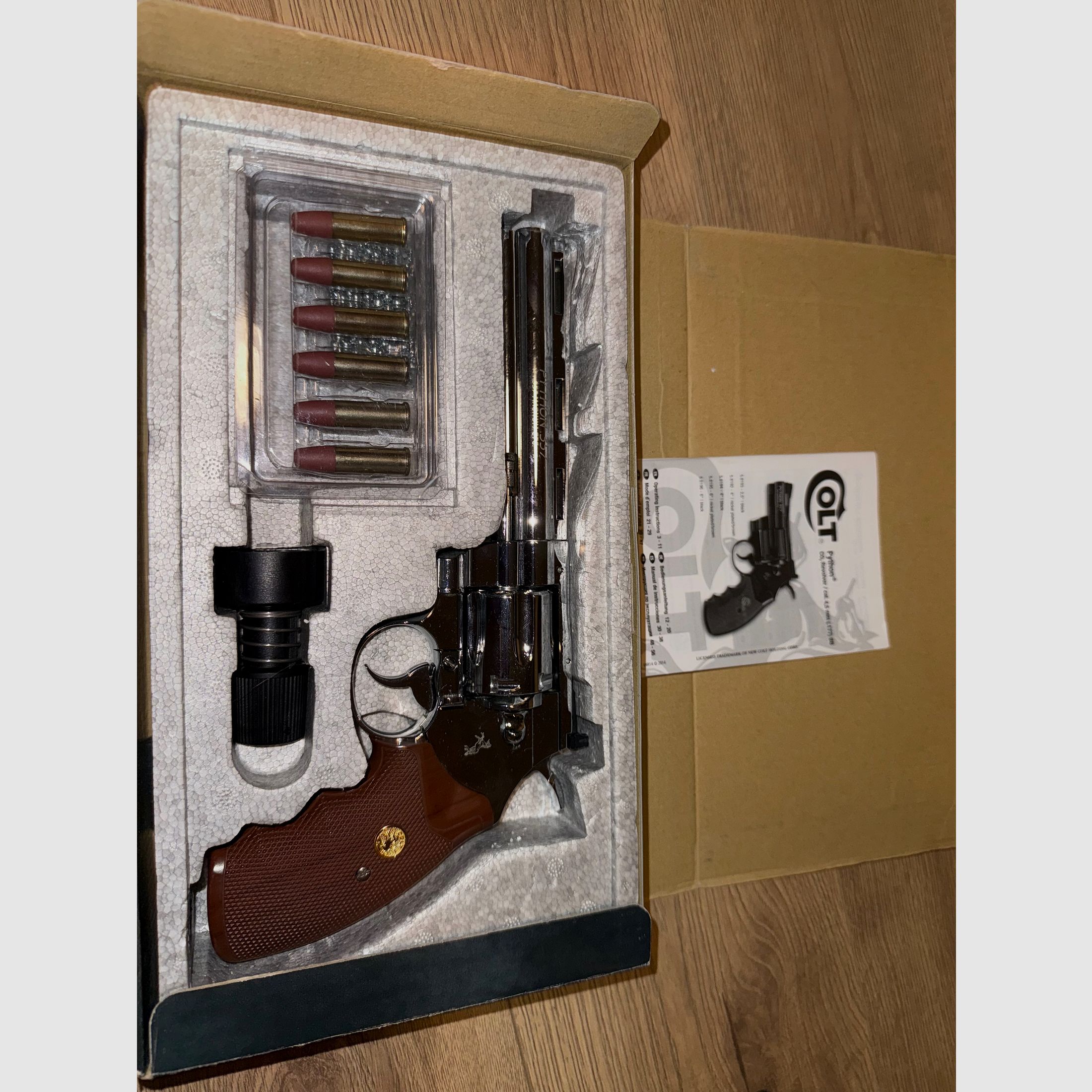Umarex Colt Python 6" nickel