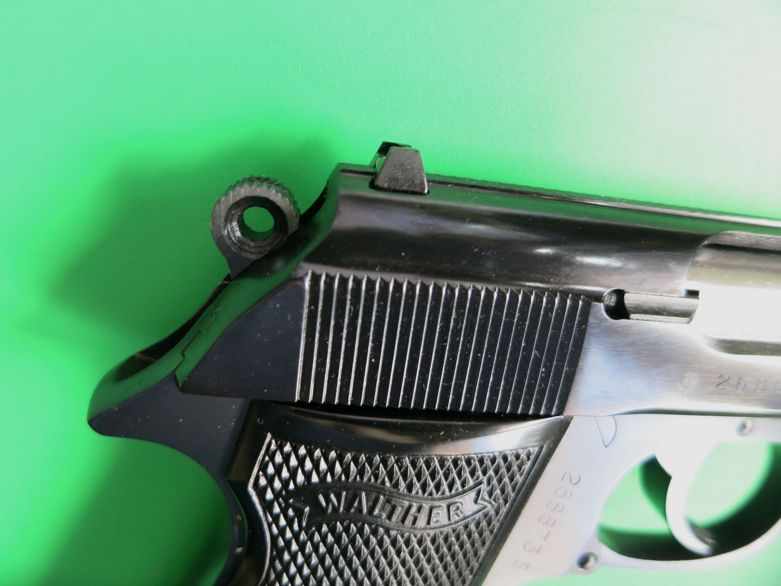 Halbautomatische Pistole, Walther PPK/S, Kal. 7,65 mm Browning, wie neu       #76-2