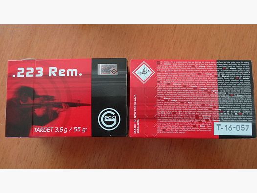 GECO GECO Patronen.223 Rem. VM 3,56g
