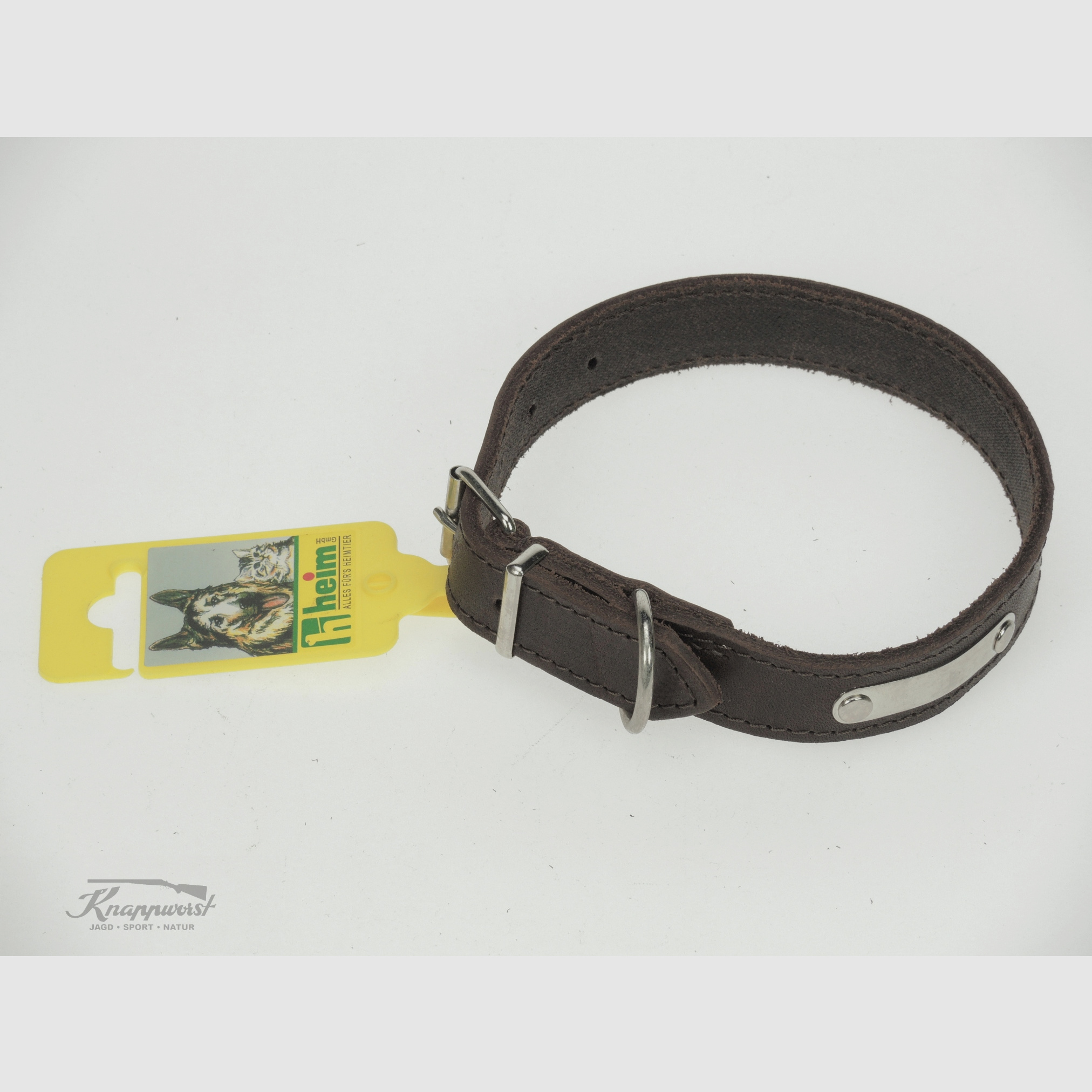 Halsband genäht mit Schild SOFT 25/45