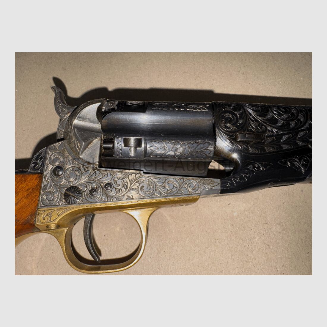 Hege-Uberti 1860 Engraved .44(BlackPowder)