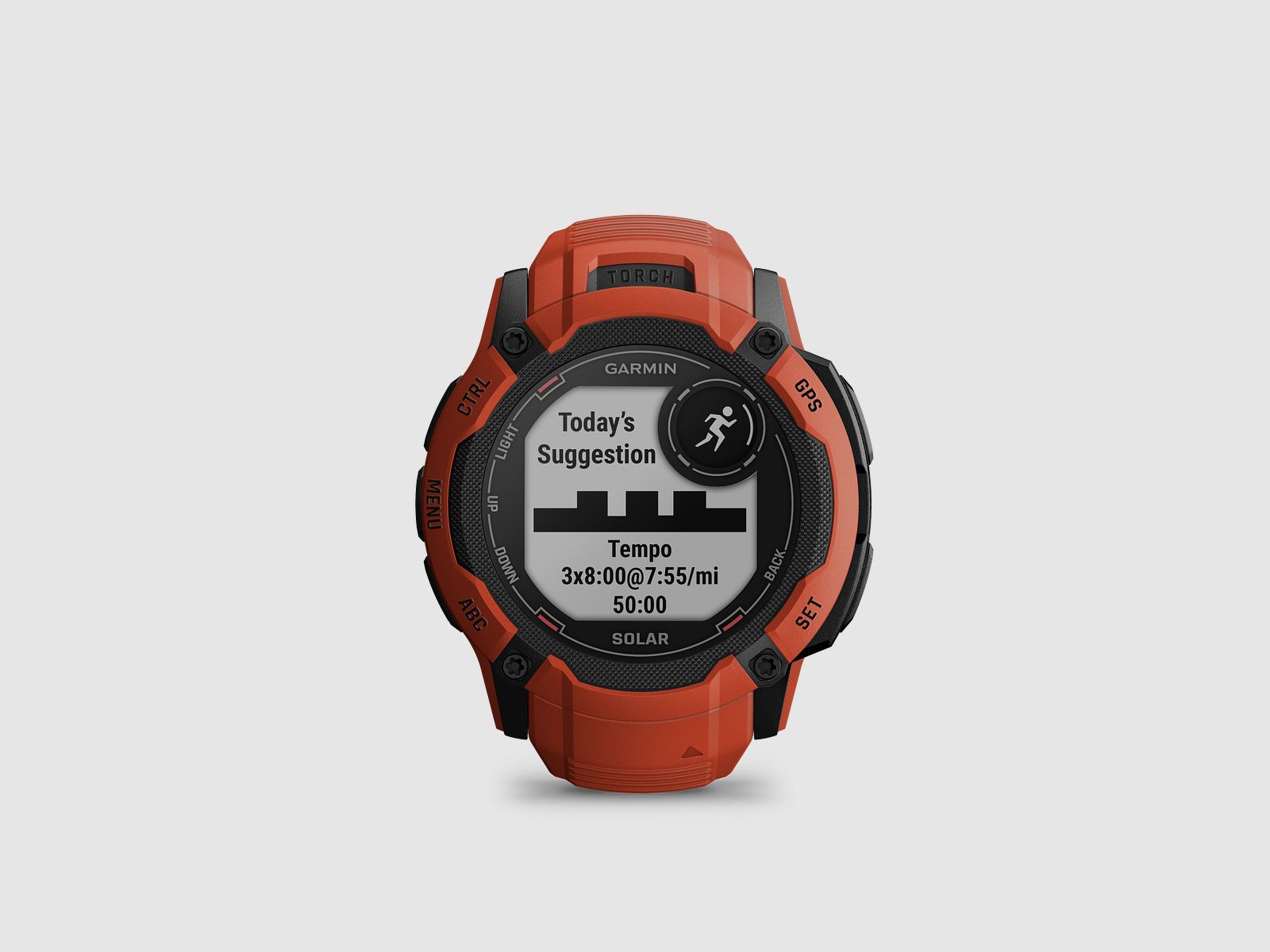 Garmin Instinct® 2X Solar, Rot