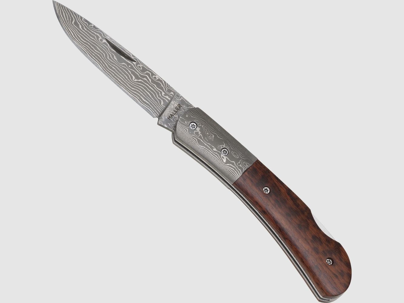 Damast-Taschenmesser Schlangenholz 42a konform legal fhren