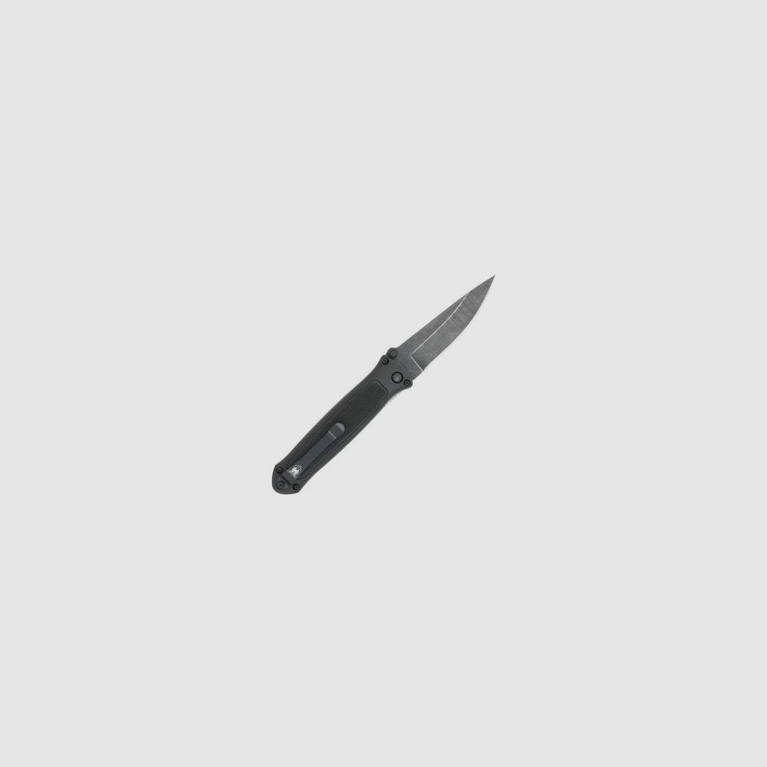 CobraTec Black Quick Strike Hidden Release automatisch mes met zwarte stonewash lemmet, afbeelding 5 van 12