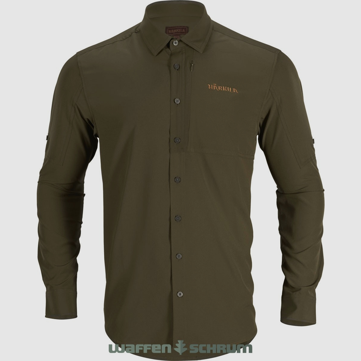 Härkila Hemd Trail Insect Proof  Willow Green