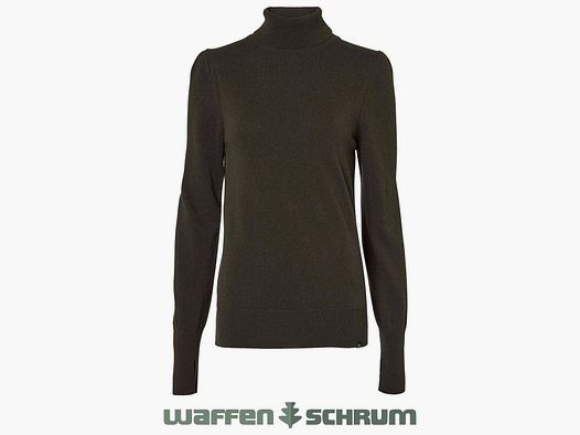 Chevalier Rollkragenpullover Agnes Leather Brown
