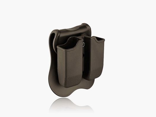 CYTAC Double Magazine Pouch Paddle Glock Standard Frame TAN