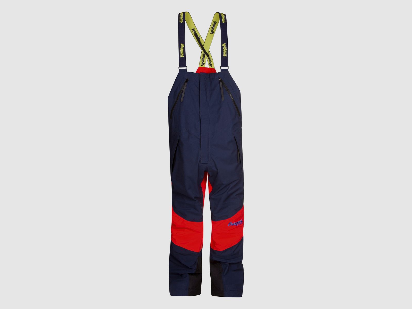 Bergans Arctic Expedition Salopette Unisex Navy Blue/Bright Red XS
