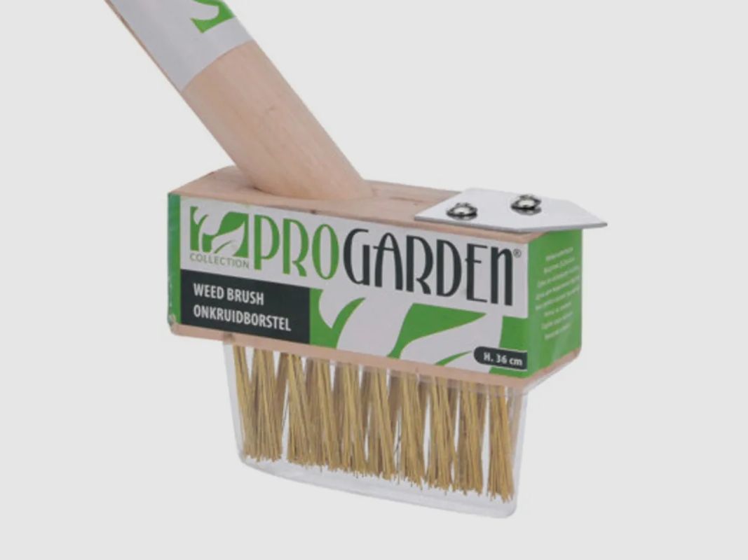 Progarden Unkrautbürste 36 cm - Integrierter Holzschaber, Bild 2 von 5