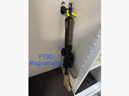 Magnetischer Langwaffenhalter – Verstellbar | Ohne Bohren