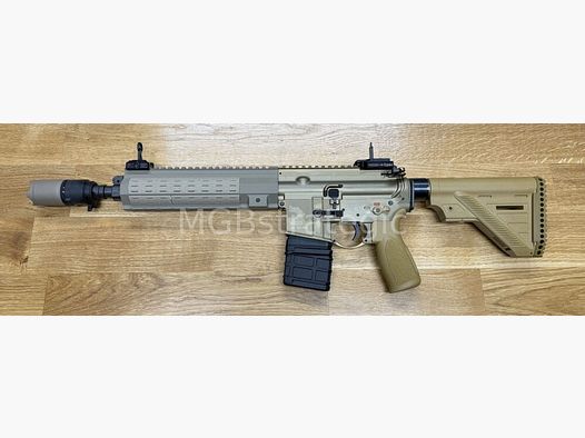 approuvé sportivement! H&K MR223 A3 canon de 11" carabine semi-automatique .223Rem - Heckler & Koch - beaucoup d'accessoires approuvés dans l'évaluation BKA! version civile H&K 416 G95