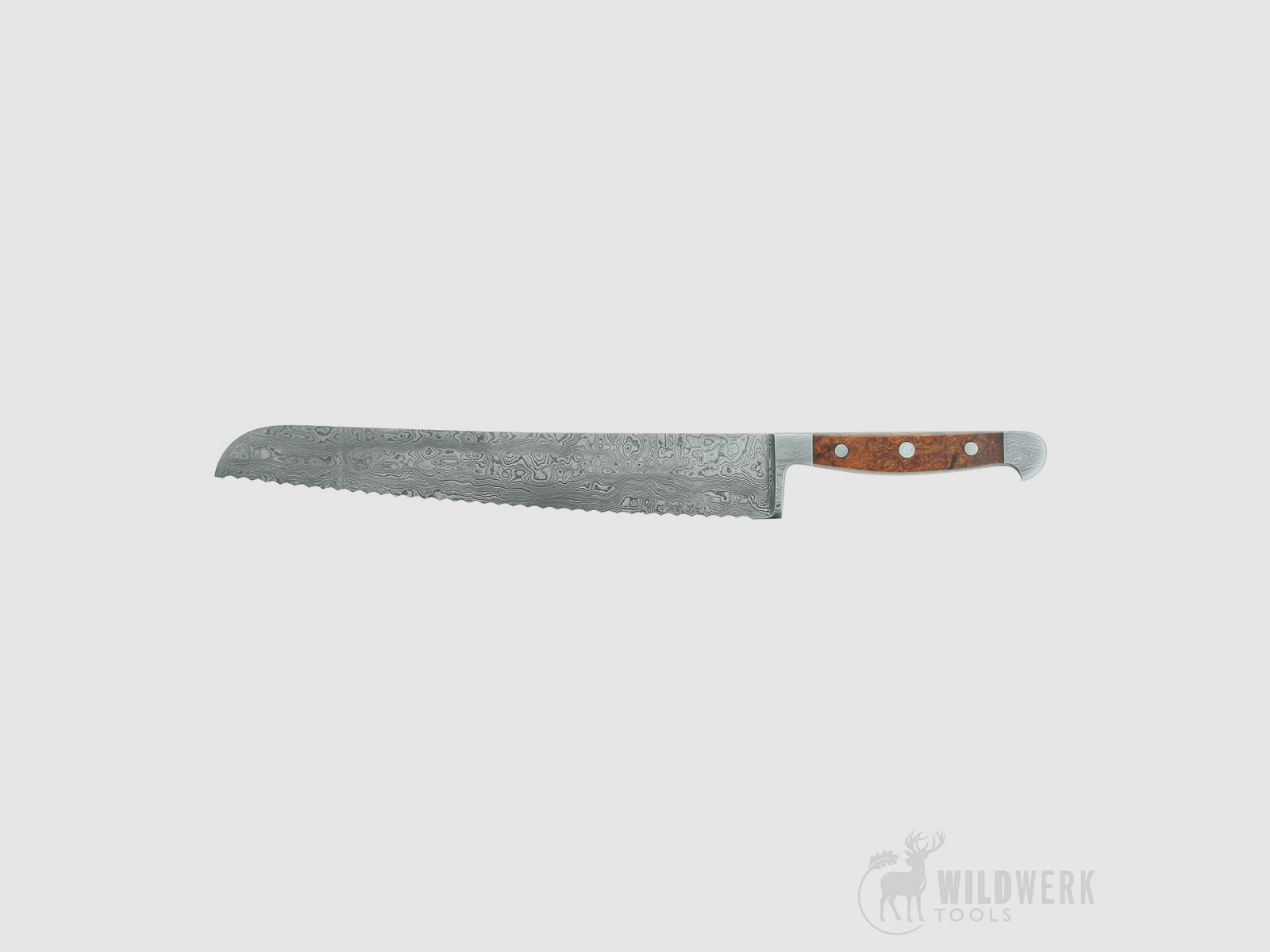Güde Bread Knife "Franz Güde" Damascus