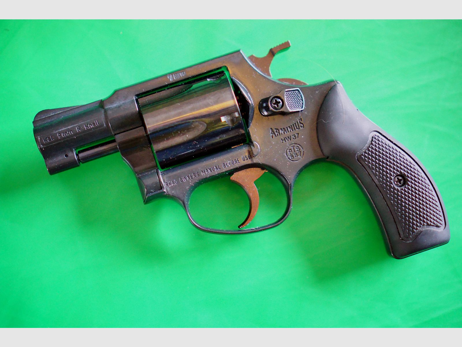 Weihrauch HW37 cal. 9mm R.K. (PTB 887)  OVP sehr gut erhalten  (Arminius HW 37)