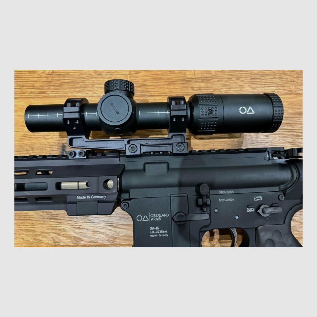 Oberland Arms OA-15 PR M4, 14.5 barrel .223Rem/5.56x45 with optics