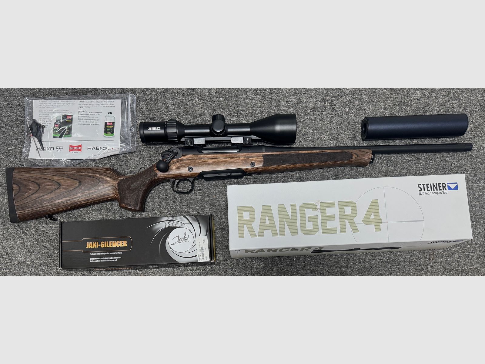 Haenel NXT .308 - M15x1 - Ranger 4 - Schalldämpfer - Demo